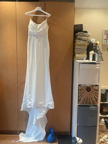 Corset Silk Mermaid Wedding Dress