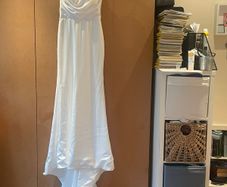 Corset Silk Mermaid Wedding Dress