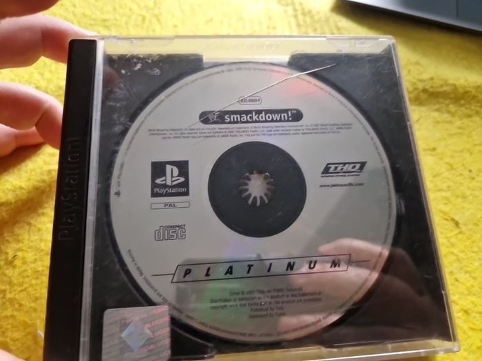WF  SmackDown Wrestling PlayStation1 Ps1 PlayStation2 Ps2 games Original
