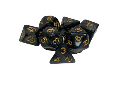 Dice Set of 7 D20 Dungeons and Dragons