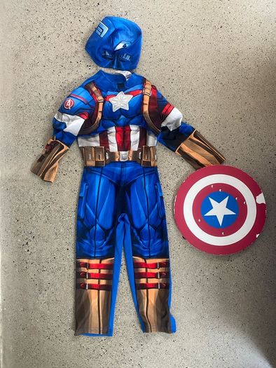 Avengers Captain America costume 5-6
