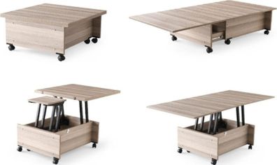 Extendable coffee table