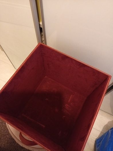 Red storage box