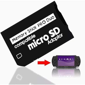 Micro SD / TF to Memory Stick PRO Duo Adapter | For Sony PSP, Cameras & Camcorders | New