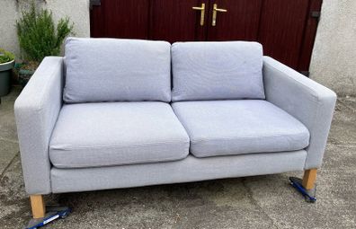 IKEA Karlstad 2 Seater Couch - Light Grey