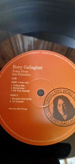 Rory Gallagher - Notes From San Francisco - 3 X LP - Music On Vinyl - 2011