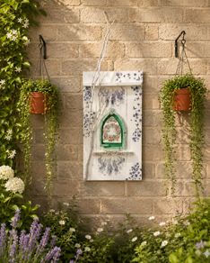 Enchanted fairy door/decorative shelf display