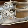 ECCO LEATHER SHOES. Ladies. EU 39 UK 6.   Colour Muted Aluminium Silver. Total comfort. 120 euro new. In very good lightly used condition. Image 5