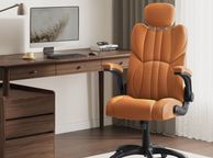 main image for ad Office chair, ergonomic swivel chair, with folding armrests