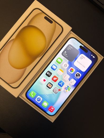 iPhone 15 Plus, 128GB, Yellow, Unlocked