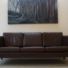Vintage Danish 3 Seater Sofa