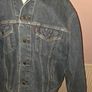 1992 Vintage Levi's Classic Jean Denim Trucker Button Up Jacket -XL size Image 2