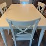 Kitchen Dining Table and 4 Chairs - Extendable Table Image 6