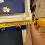 Painted wooden bedside locker + kids wall shelf, bundle Image 7