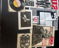 U2 - Early poster collection & manufacturing sleeve items