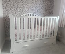 sleigh cot bed