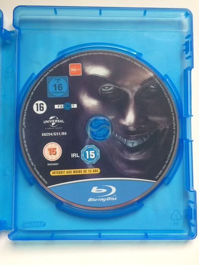 The Purge [2013] Ethan Hawke, Lena Headey, Adelaide Kane, and Max Burkholder [Blu-ray Movie]