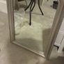Large hall Mirror in silver/chrome Image 3