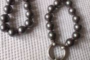 Ti Sento sterling silver pearl necklace