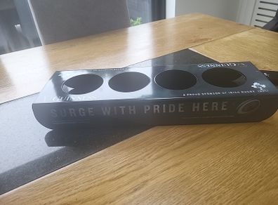 guinness rugby pint holder