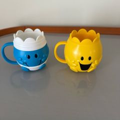 Pair of Mr Men children plastic cups