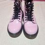 Dr. Martens 1460 Junior Boots  Pale Pink Patent Size UK 1 / EU 33 Image 2