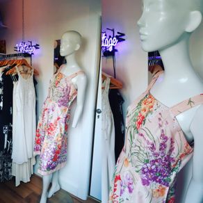Original Vintage 70s floral dress