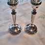 Sterling Silver Candlesticks(207g) Image 2