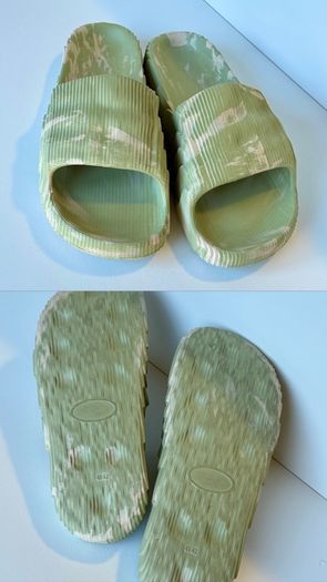 Green Chunky Slide Sandals Size 41/42