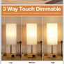 Touch Table Lamp & charging port Image 2