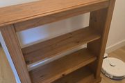 solid oak bookcase