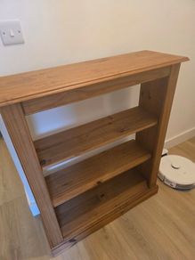 solid oak bookcase