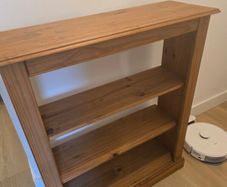 solid oak bookcase