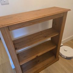 solid oak bookcase