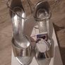 silver sandals size 40 brand new Image 4