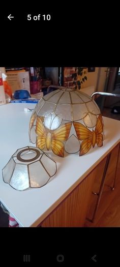 Mother of Pearl butterfly Light