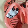 Havianas Minnie mouse pink laranja cyber flip flops size UK 8 - 9 EU 41 42 Image 5