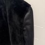 Zara fur and leather coat Image 5