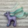 2002 My Little Pony G3 Razzaroo Hasbro MLP Purple Birthday Present Damaged approx. 11 cm.  Used Please see photos Image 8