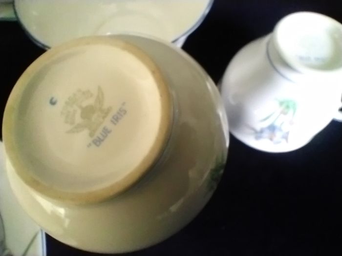 Tuscan china, vintage tea set, bone china