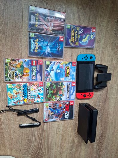 Nintendo switch and games
