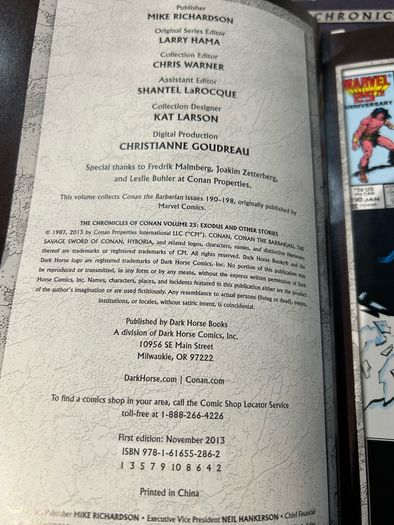 The Chronicles of Conan Volumes 25, 26 and 27 Dark Horse Comics First Editions