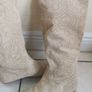 Suede Leather lady long boots Image 4