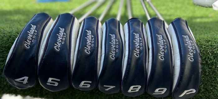 Full set of golf clubs