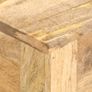 Storage Box 99x35x48 cm Solid Mango Wood Image 2