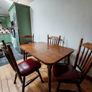 Dining table + 4 chairs Image 5