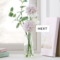 Artificial Flowers + Vase