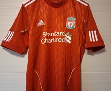 Liverpool Jersey. Official Adidas Liverpool FC Mens Home Jersey.  Season 2010 To 2012. Authentic Original.  Not A Modern Day Remake.