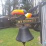 Guinness cast iron  bell Image 2