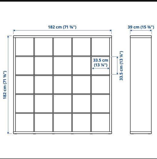 Kallax 5x5 unit